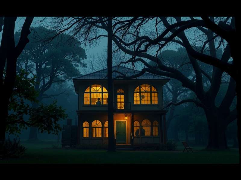 Mysterious Dwelling Delhi story scene showing protagonist finding a clue in an old haveli